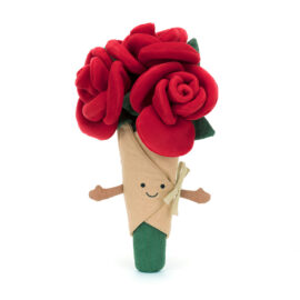 jellycat amuseables rose bouquet