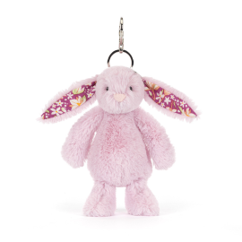jellycat thistlepop blossom bunny bag charm