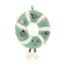 jellycat amuseables pinecone wreath