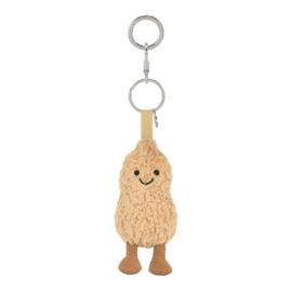 jellycat amuseables peanut bag charm