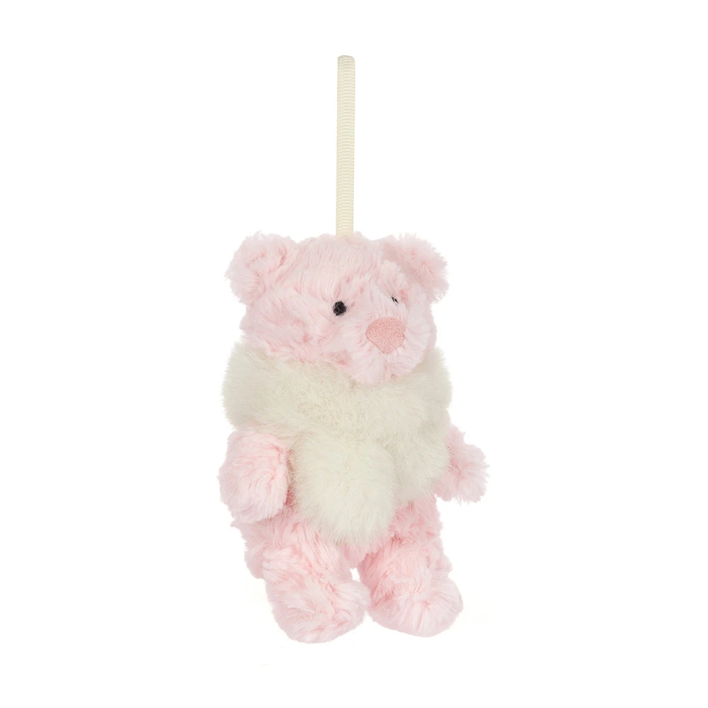 jellycat leola bear winter warmer decoration